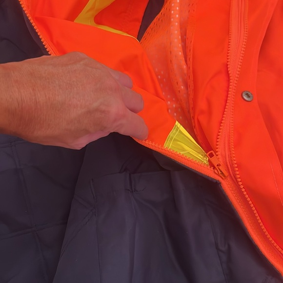 Ergodyne GloWear High Vis warm 4-in-1 Reflective Safety Jacket Orange size Large - Picture 7 of 16